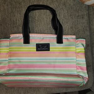 Scout Multicolor Striped Tote Bag